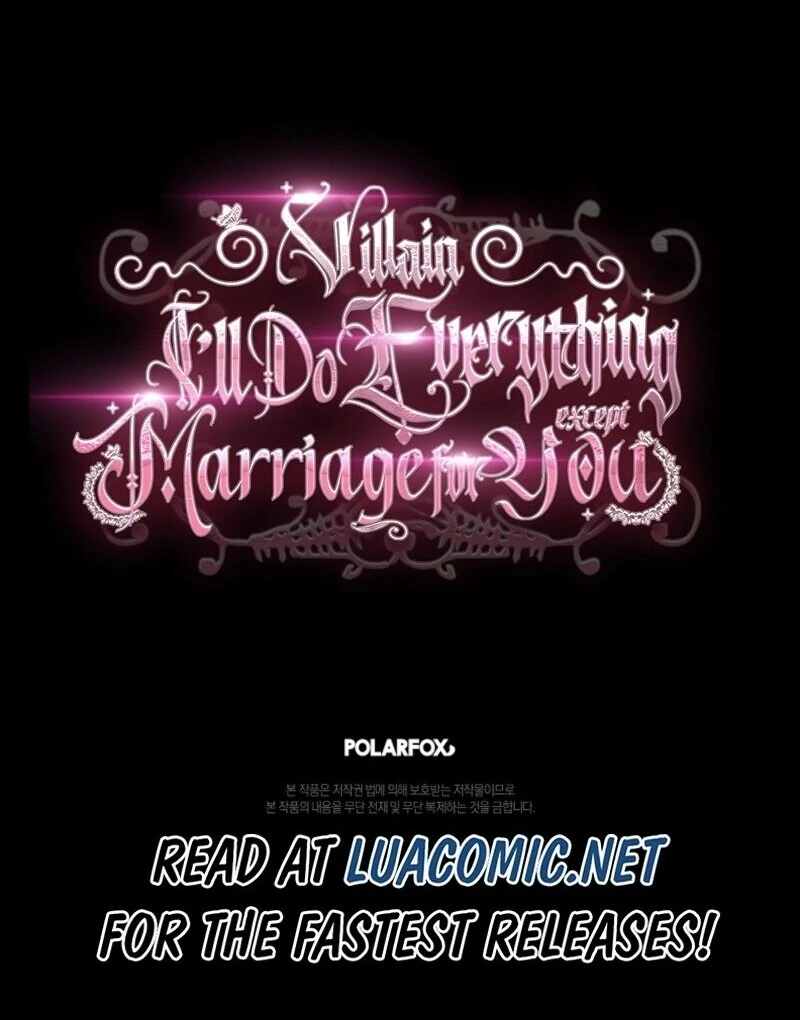 Villain, I’ll Do Everything Except Marriage for You! Chapter 43 page 110 - 