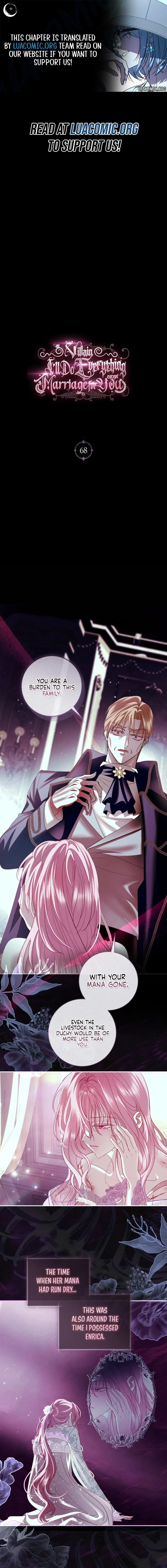 Villain, I’ll Do Everything Except Marriage for You! Chapter 68 page 1 - 