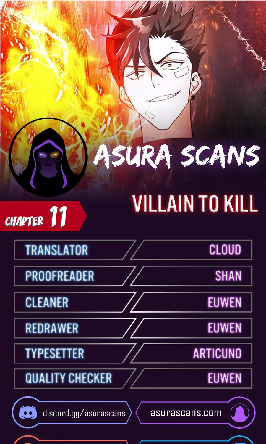 Villain to Kill Chapter 11 page 1 - 