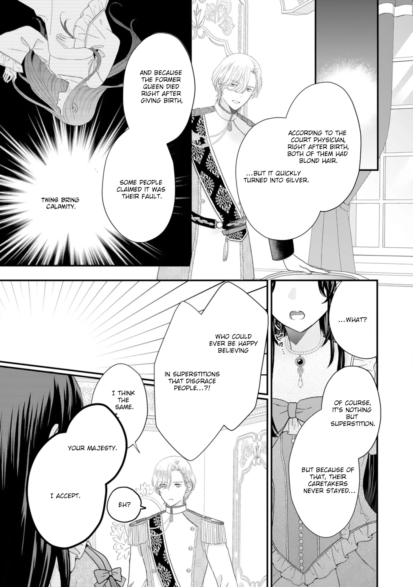Villainess Stepmother of Twin Princes Who Just Loves Her Cute Boys. Chapter 1 page 4 - 