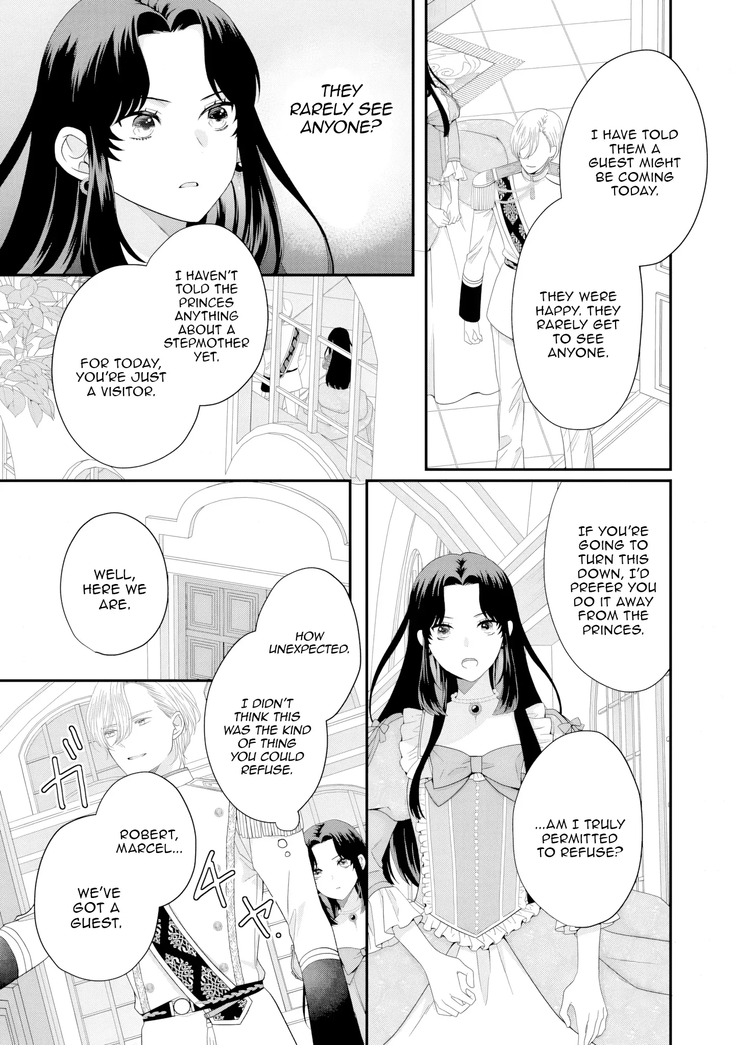 Villainess Stepmother of Twin Princes Who Just Loves Her Cute Boys. Chapter 2 page 27 - 