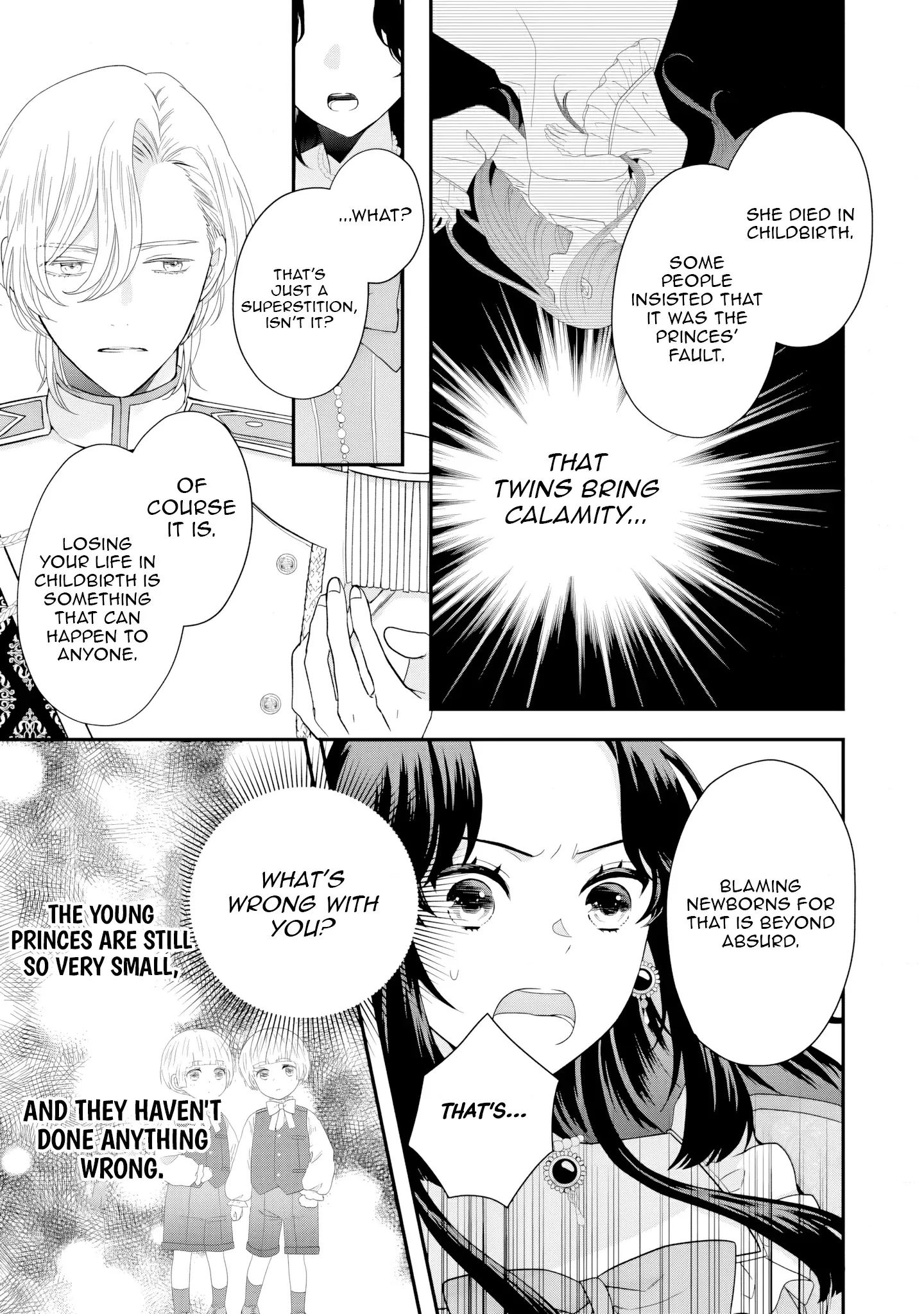 Villainess Stepmother of Twin Princes Who Just Loves Her Cute Boys. Chapter 3 page 13 - 
