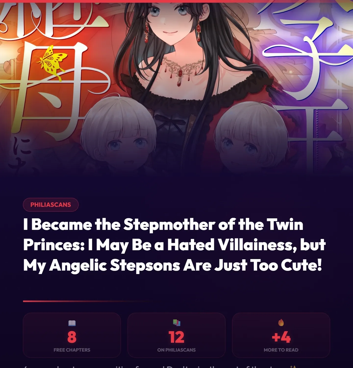 Villainess Stepmother of Twin Princes Who Just Loves Her Cute Boys. Chapter 8 page 51 - 
