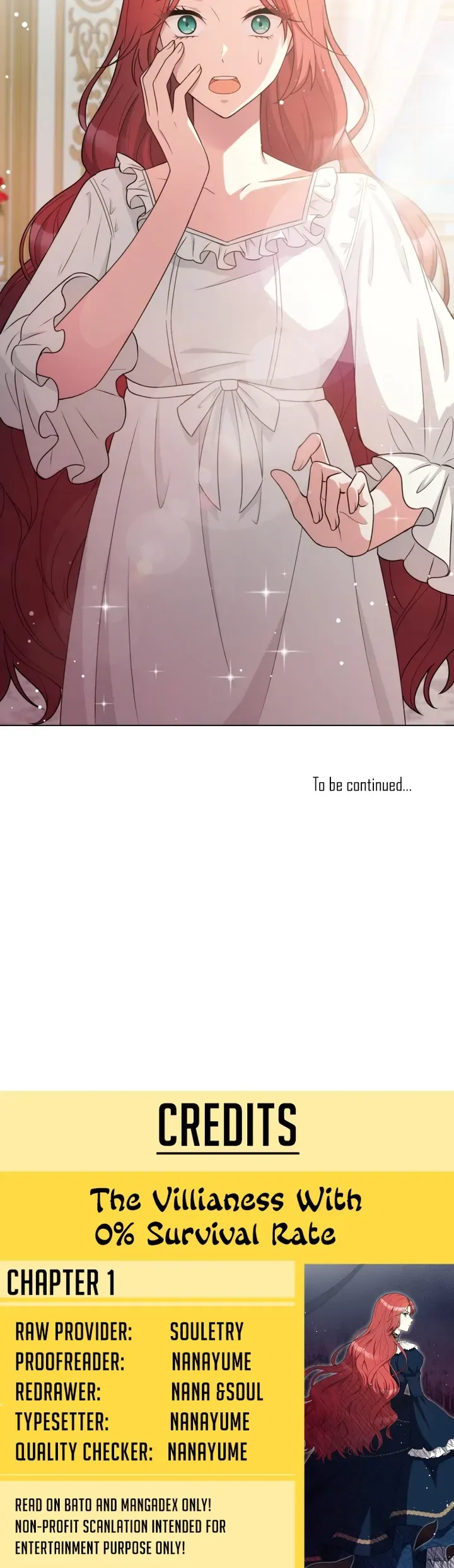 Villainess with a 0% Survival Rate Chapter 1 page 18 - 