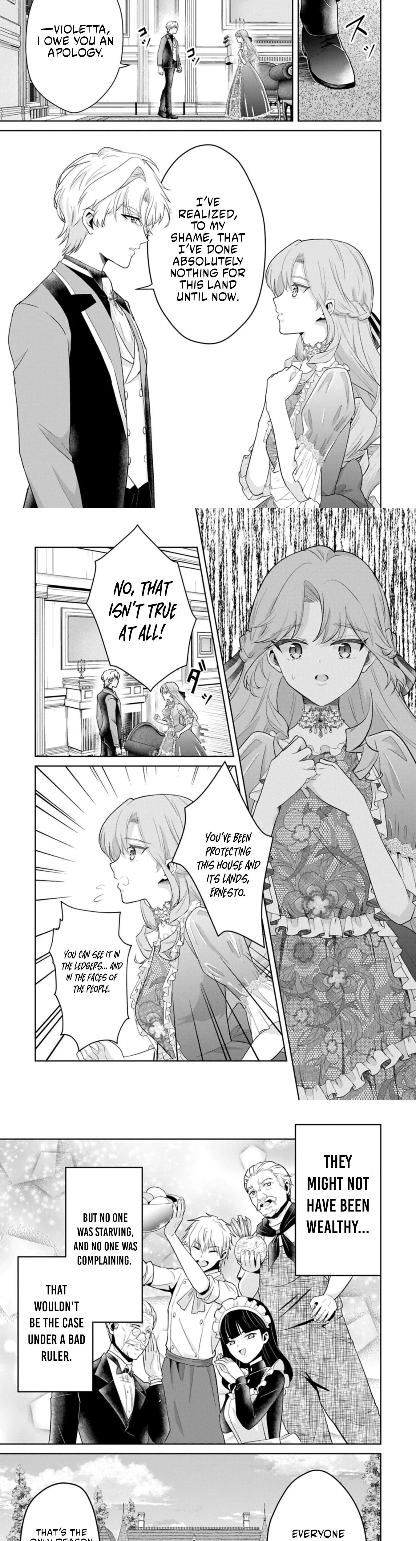 Violetta’s Agricultural Revolution: The Reincarnated Lady Loved by the Ice Marquis. Chapter 10.2 page 4 - 