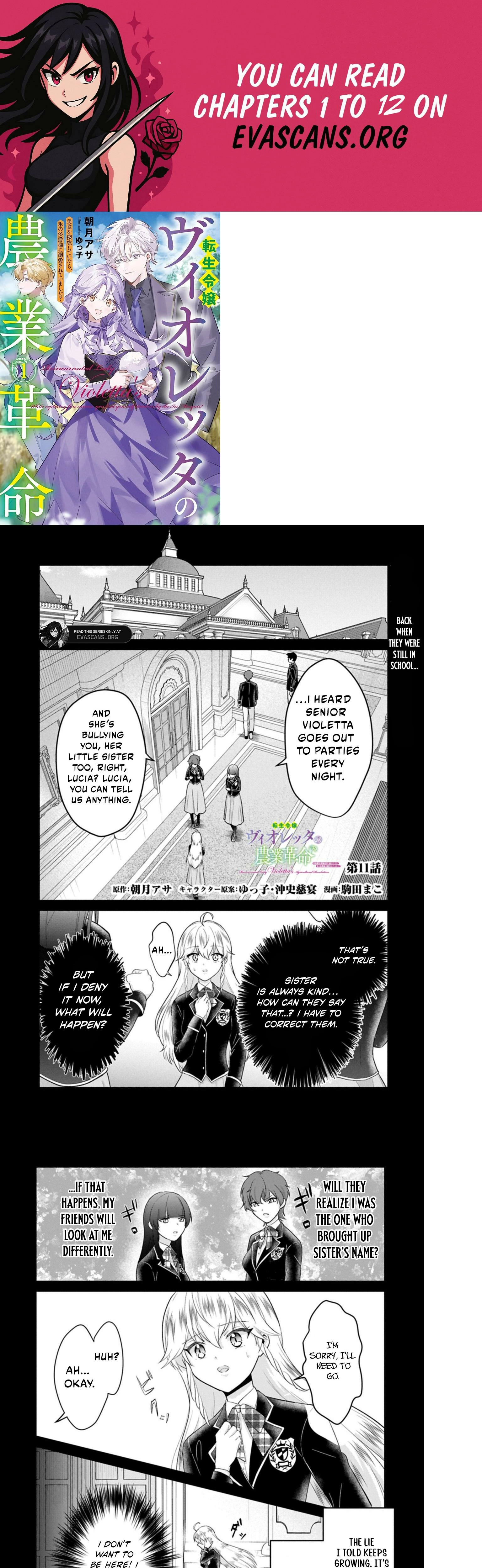 Violetta’s Agricultural Revolution: The Reincarnated Lady Loved by the Ice Marquis. Chapter 11.1 page 1 - 