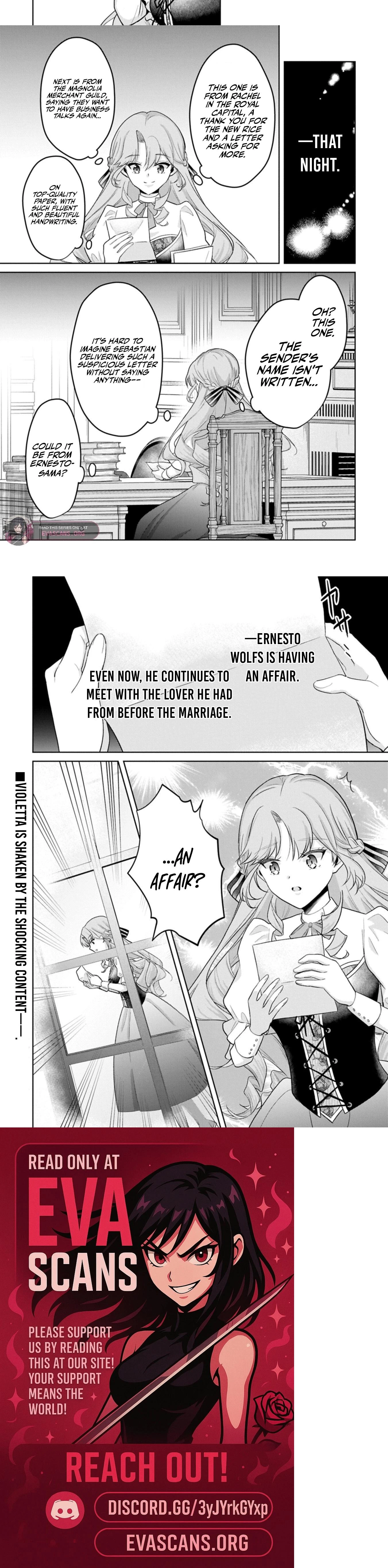 Violetta’s Agricultural Revolution: The Reincarnated Lady Loved by the Ice Marquis. Chapter 9.2 page 7 - 