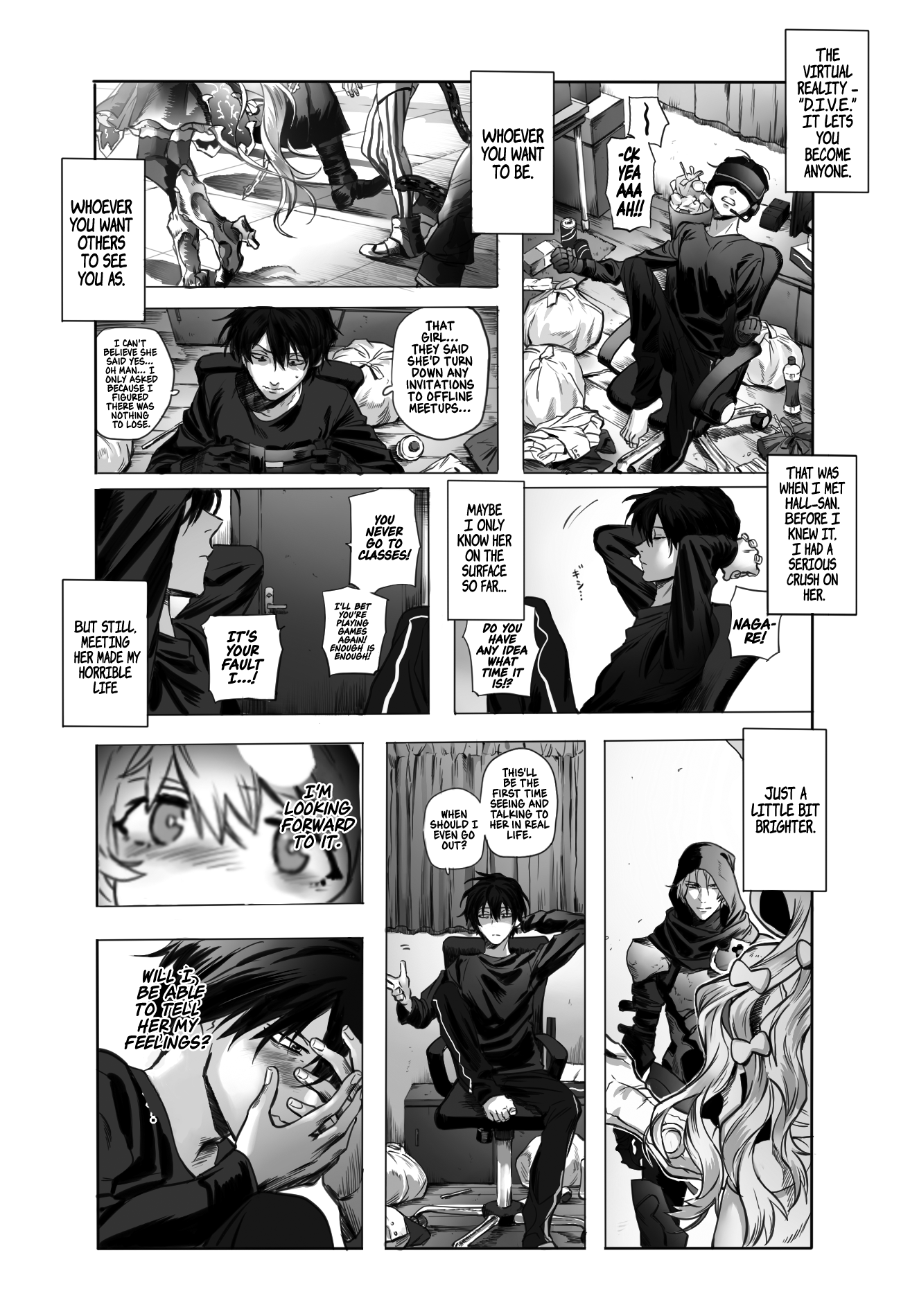 Virtual no Bishoujo ga Onna no Ko de Aru Wake ga Nai! Chapter 0 page 3 - 