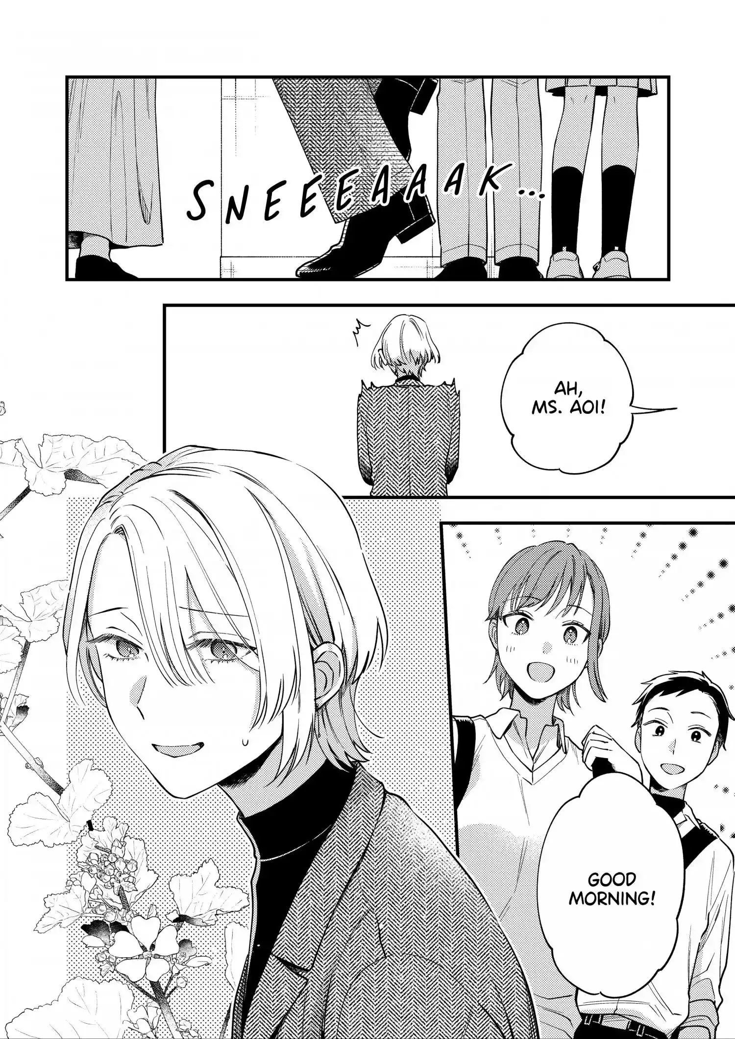 Voice First, Face Second, Hollyhock Chapter 1 page 4 - 