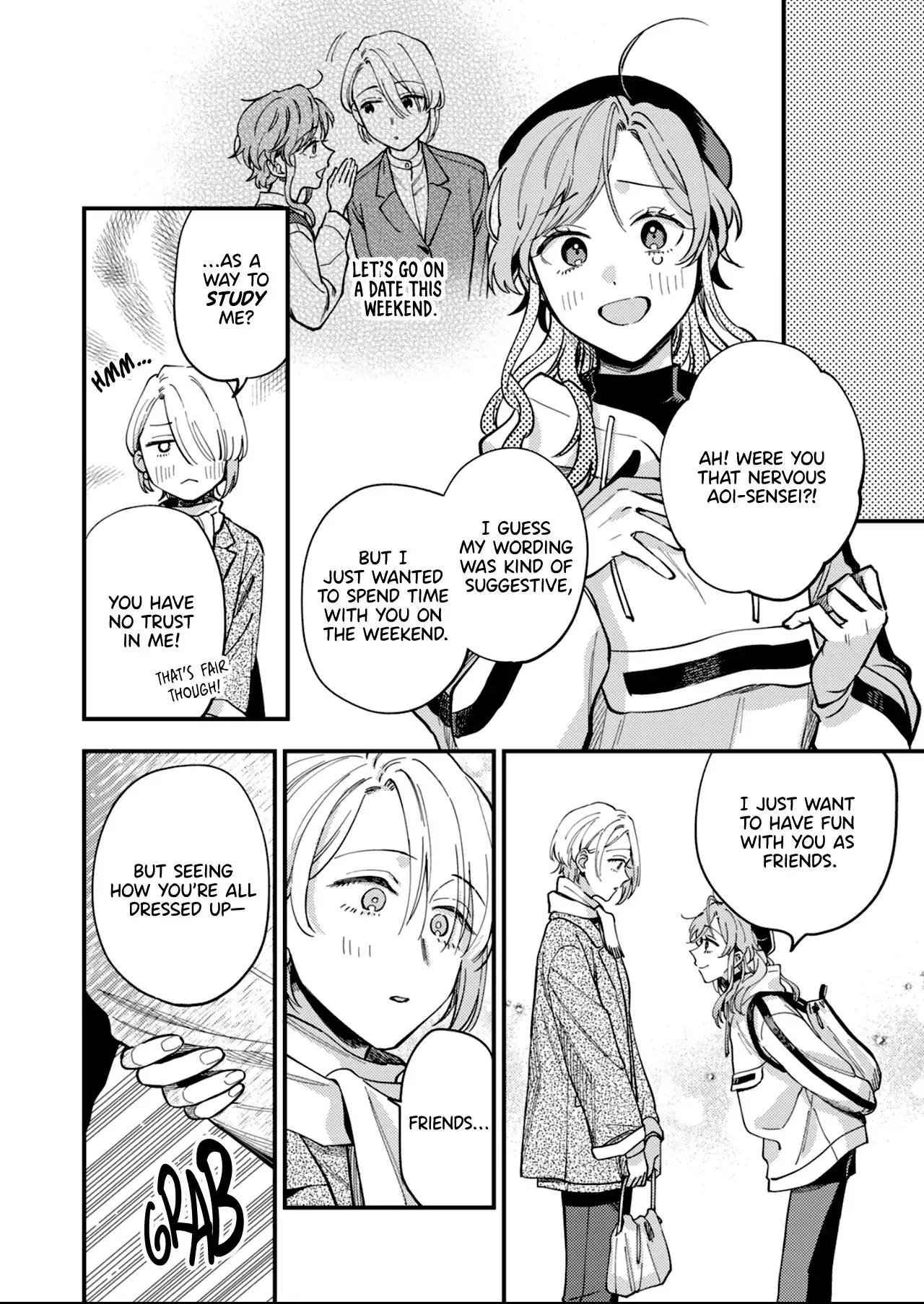 Voice First, Face Second, Hollyhock Chapter 4 page 8 - 