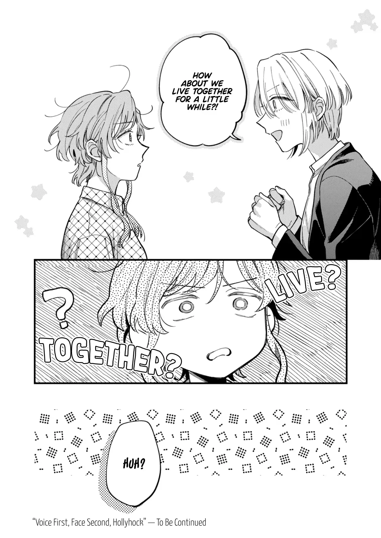 Voice First, Face Second, Hollyhock Chapter 5 page 24 - 