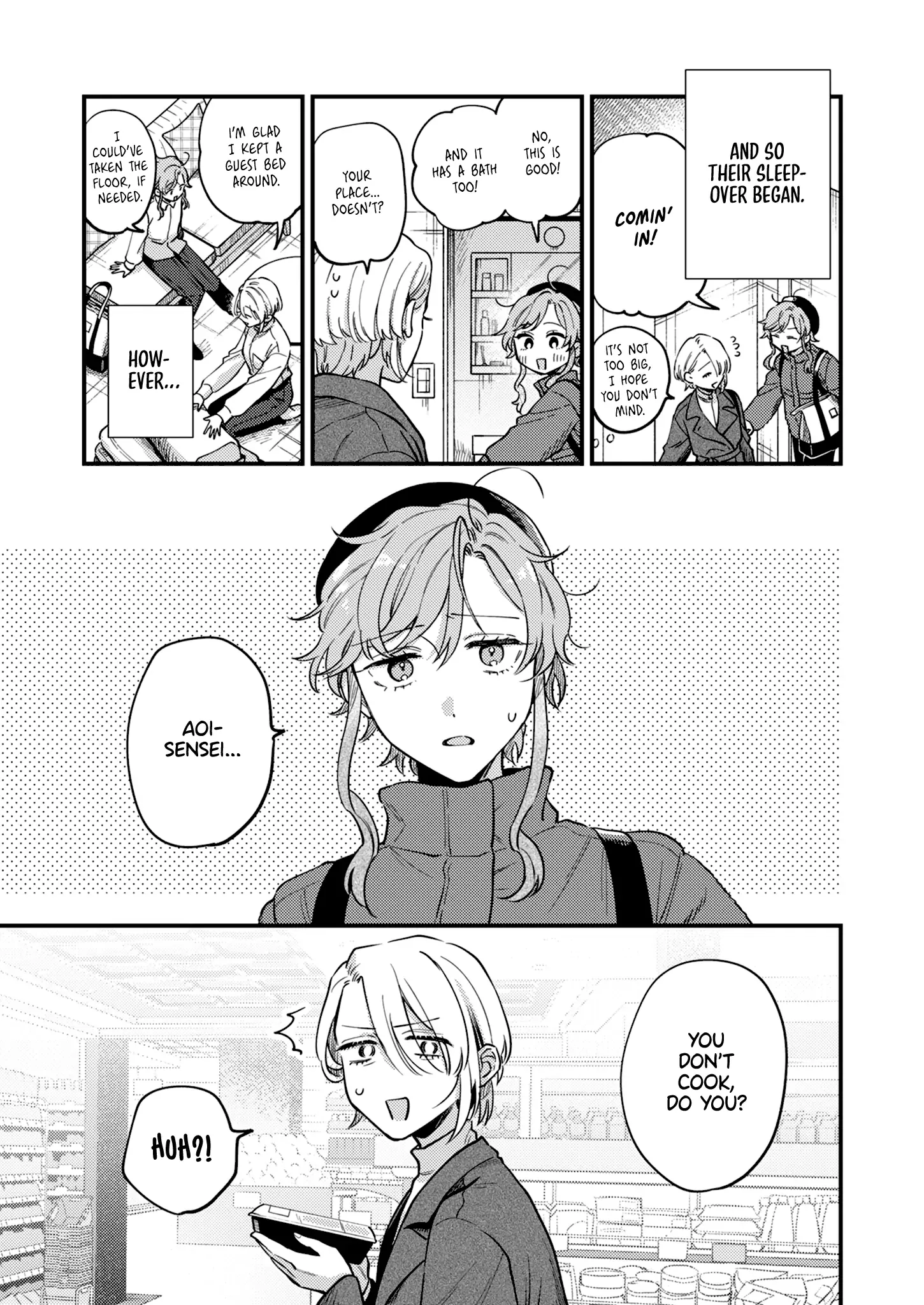Voice First, Face Second, Hollyhock Chapter 6 page 5 - 