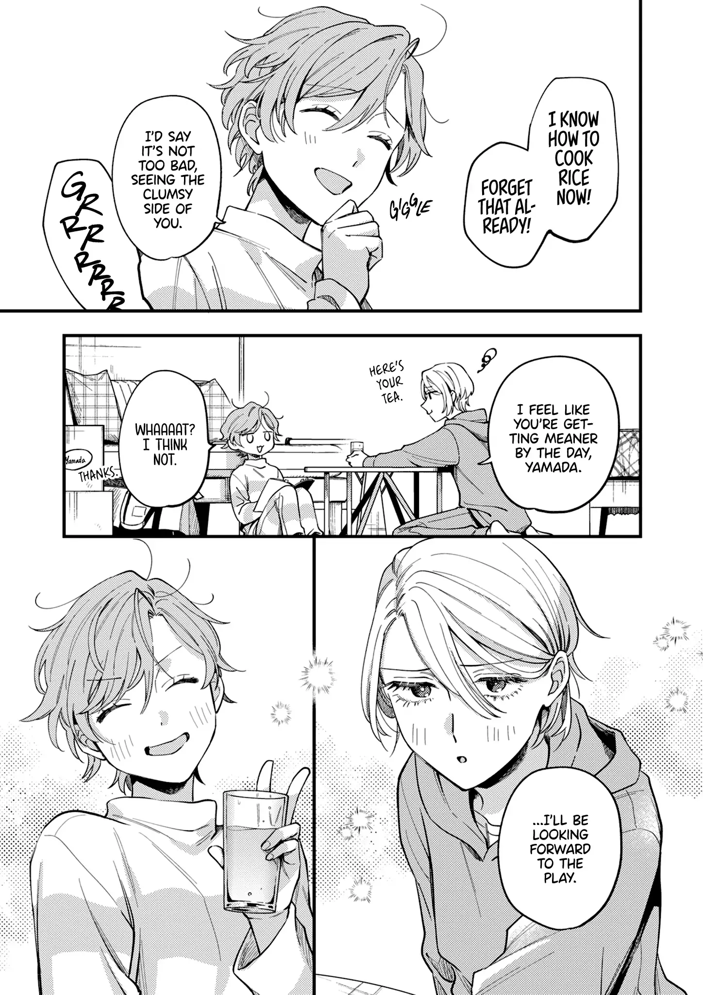 Voice First, Face Second, Hollyhock Chapter 7 page 3 - 