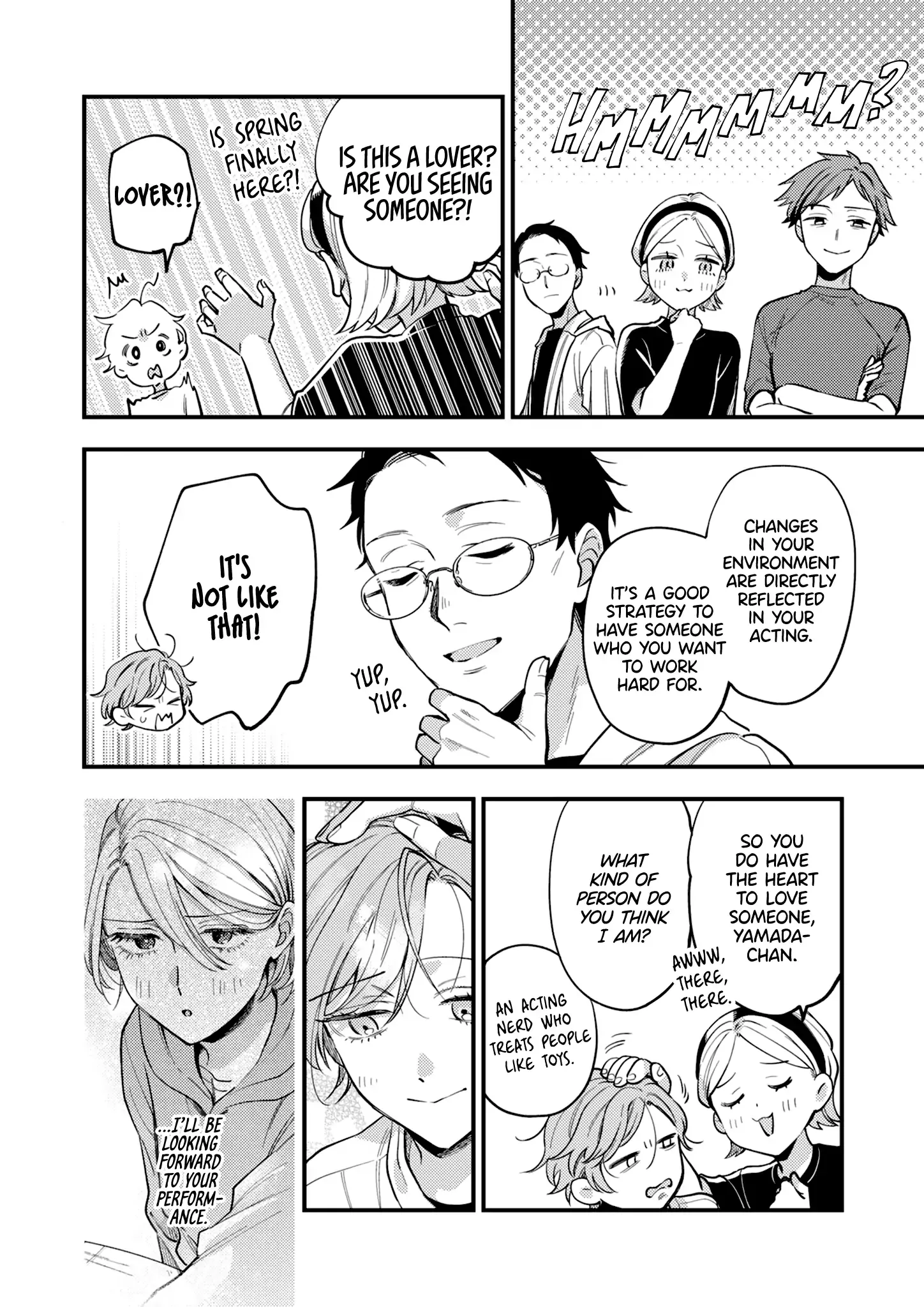 Voice First, Face Second, Hollyhock Chapter 7 page 8 - 