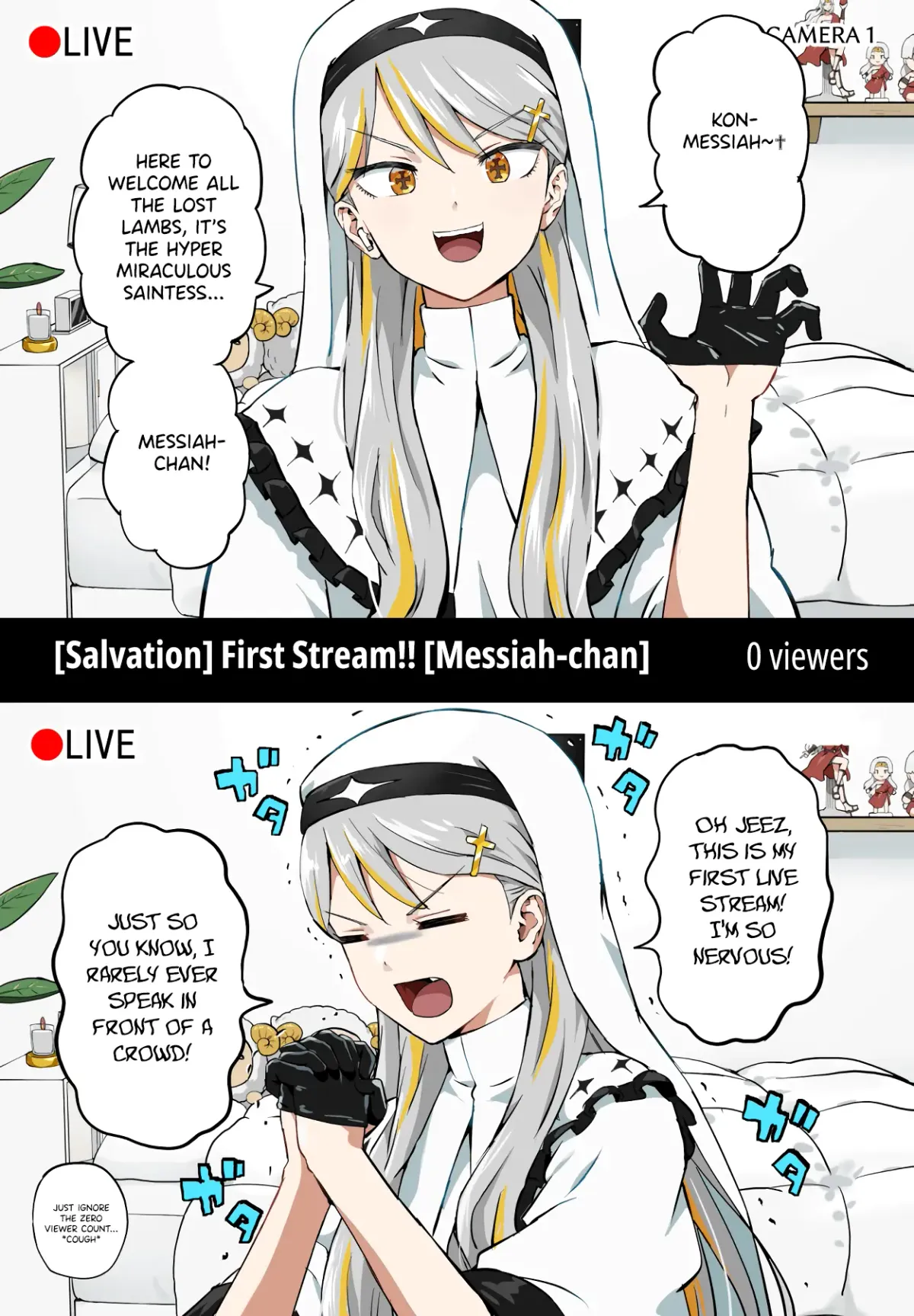Vtuber Savior ✟ Messiah-chan Chapter 1 page 2 - 