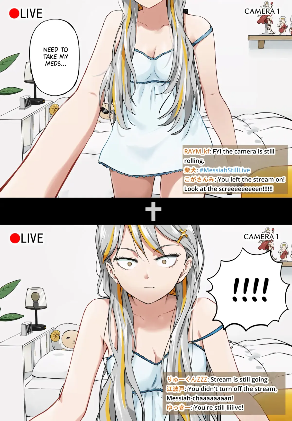 Vtuber Savior ✟ Messiah-chan Chapter 12 page 3 - 