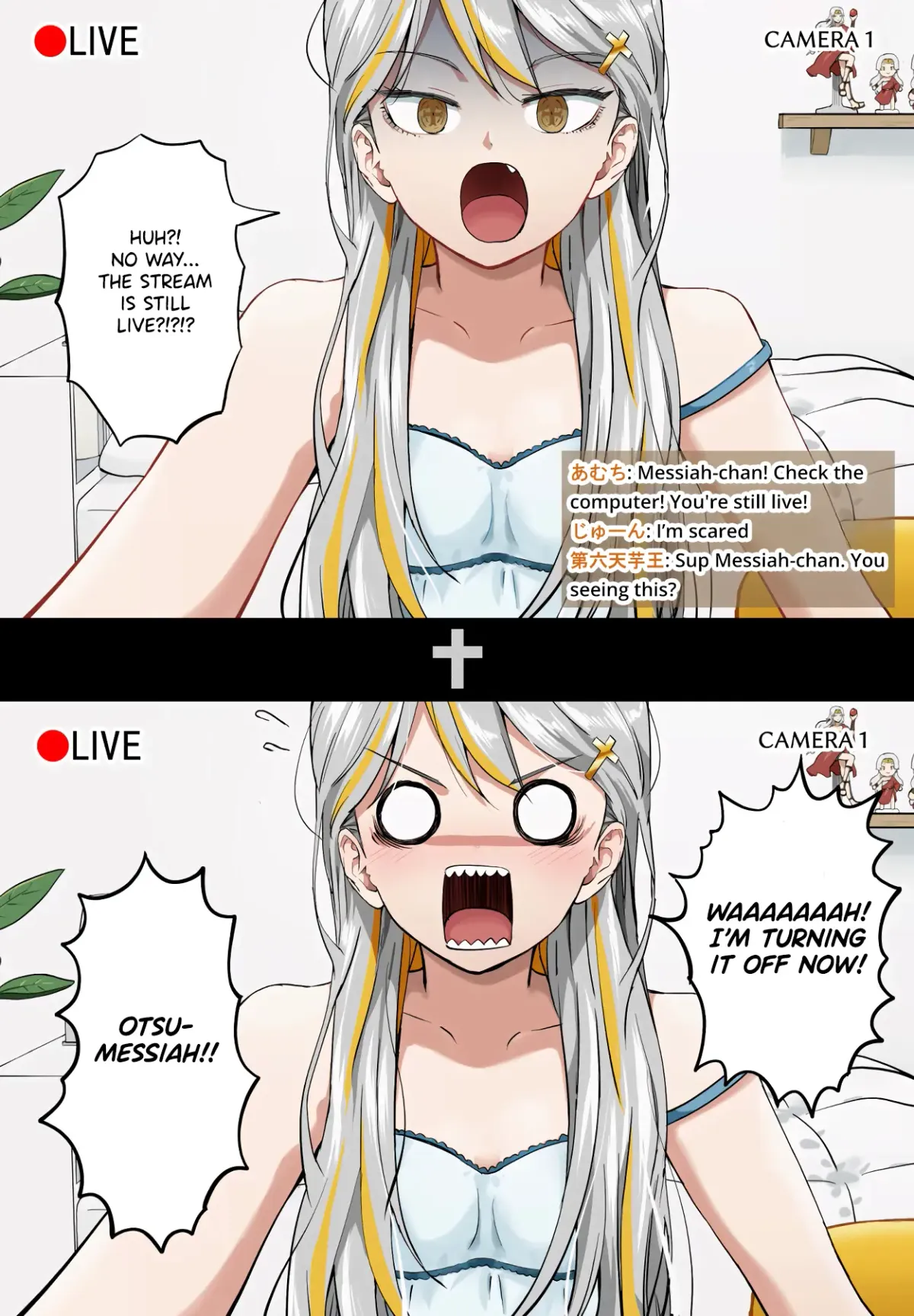 Vtuber Savior ✟ Messiah-chan Chapter 12 page 4 - 