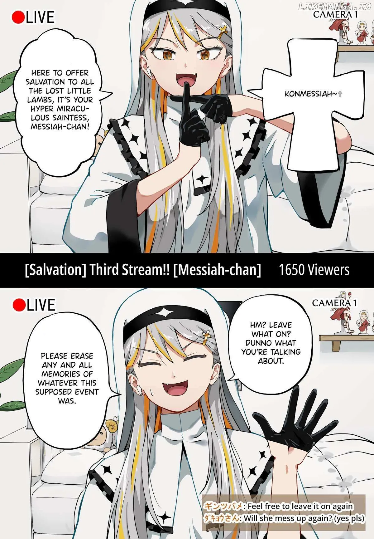 Vtuber Savior ✟ Messiah-chan Chapter 13 page 1 - 