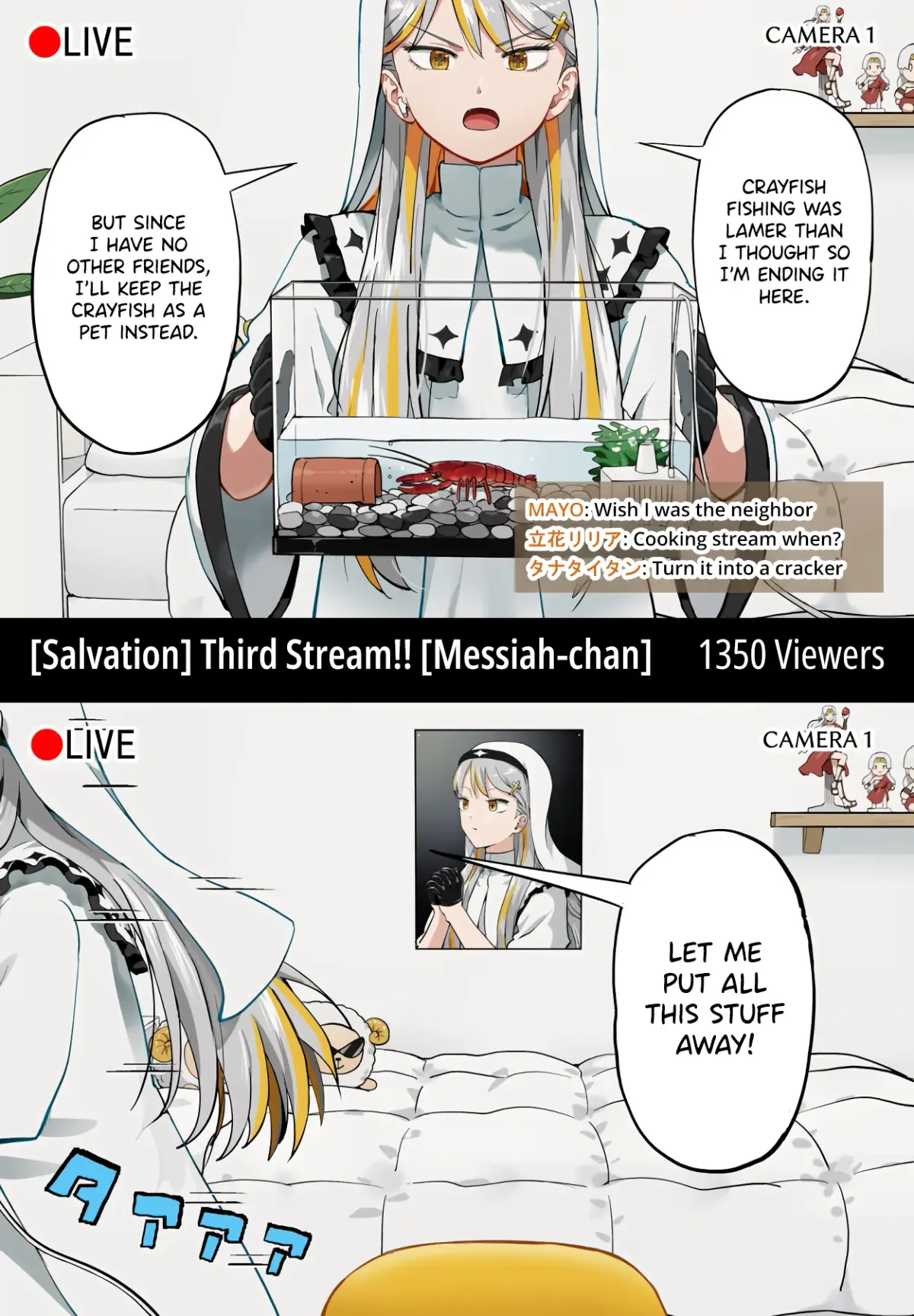Vtuber Savior ✟ Messiah-chan Chapter 15 page 1 - 
