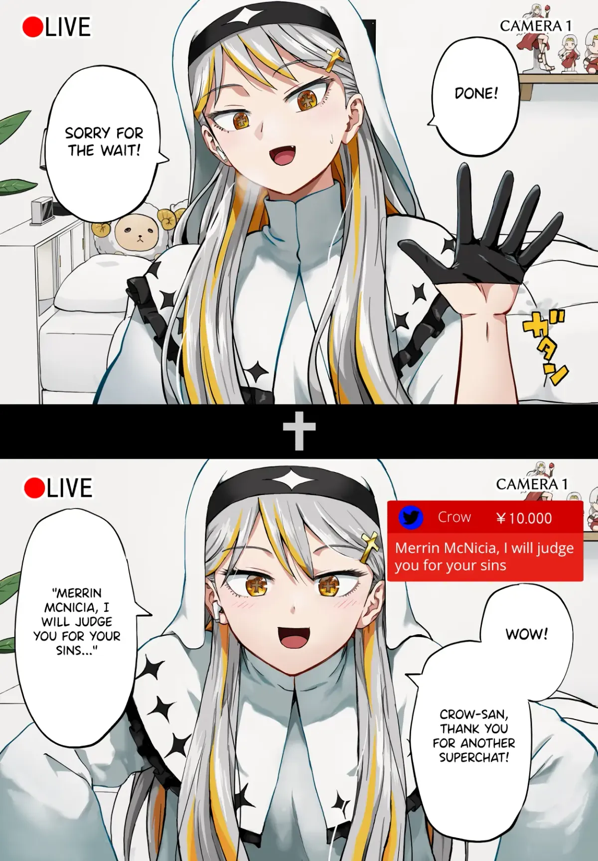 Vtuber Savior ✟ Messiah-chan Chapter 17 page 2 - 