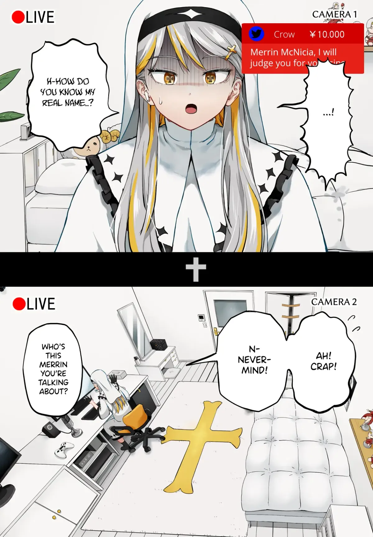 Vtuber Savior ✟ Messiah-chan Chapter 17 page 3 - 