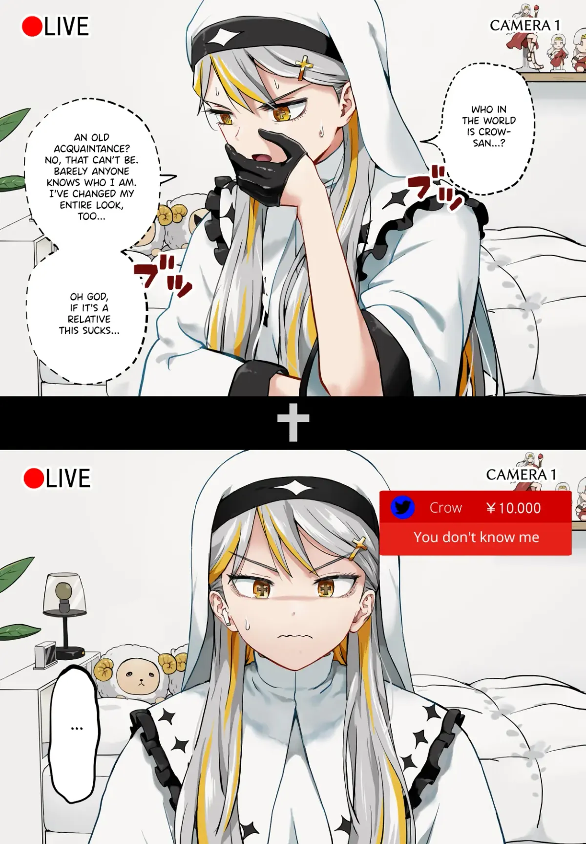 Vtuber Savior ✟ Messiah-chan Chapter 17 page 4 - 