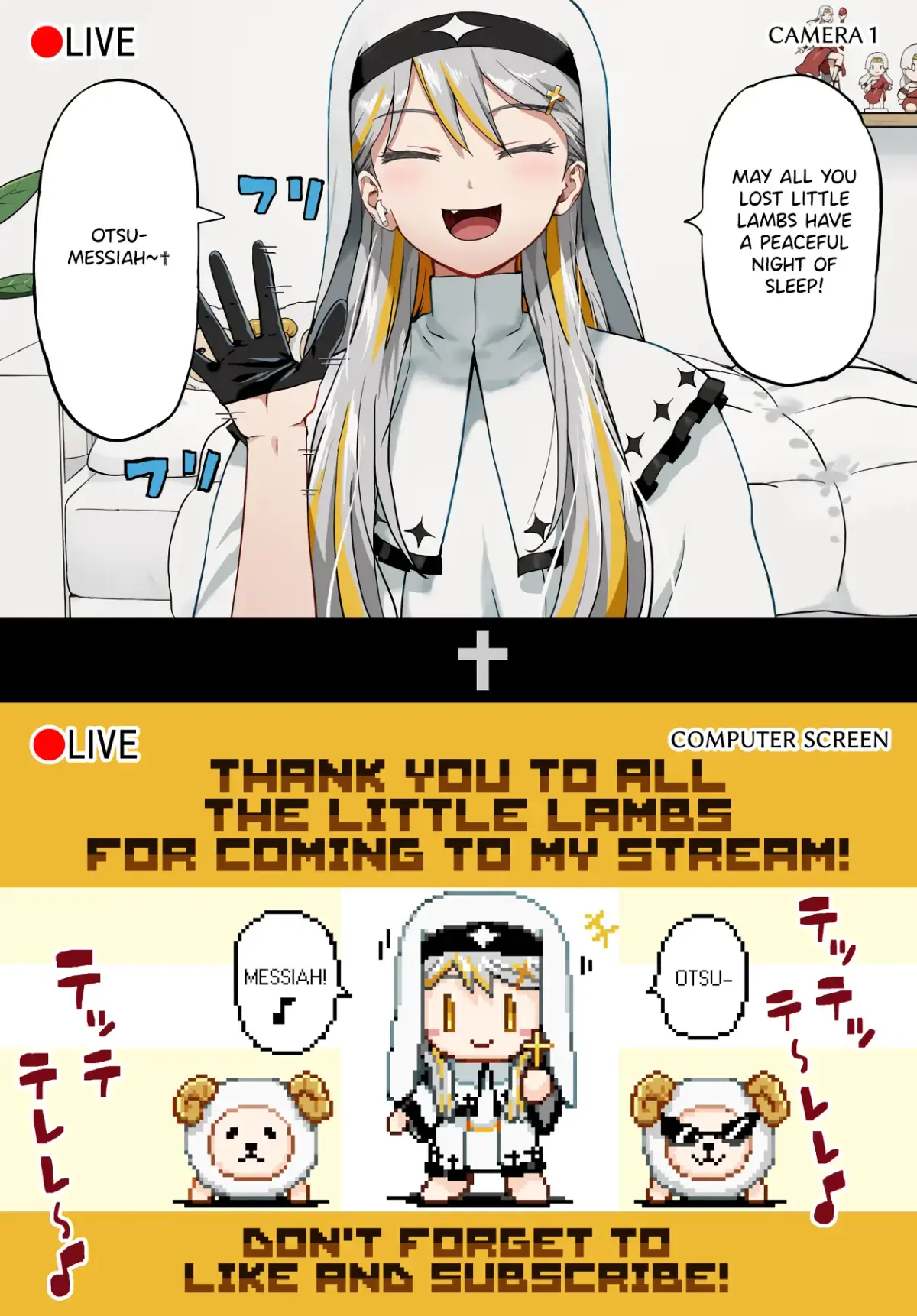 Vtuber Savior ✟ Messiah-chan Chapter 18 page 3 - 