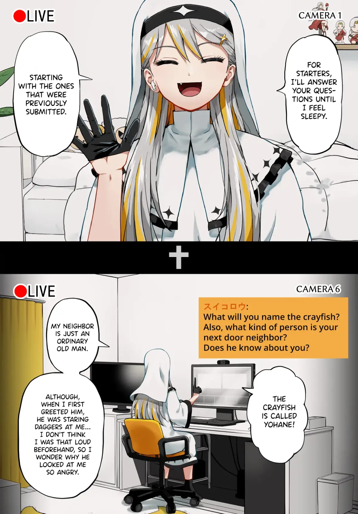 Vtuber Savior ✟ Messiah-chan Chapter 19 page 2 - 