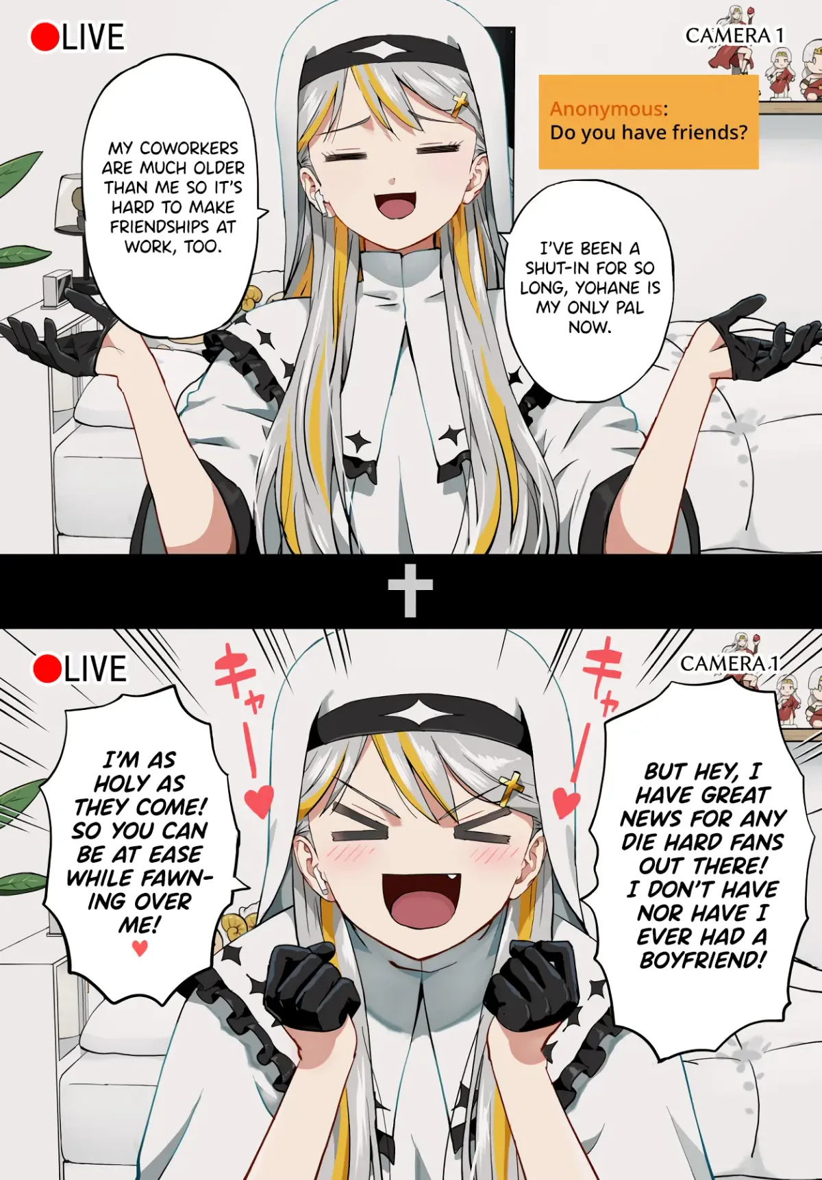 Vtuber Savior ✟ Messiah-chan Chapter 19 page 4 - 