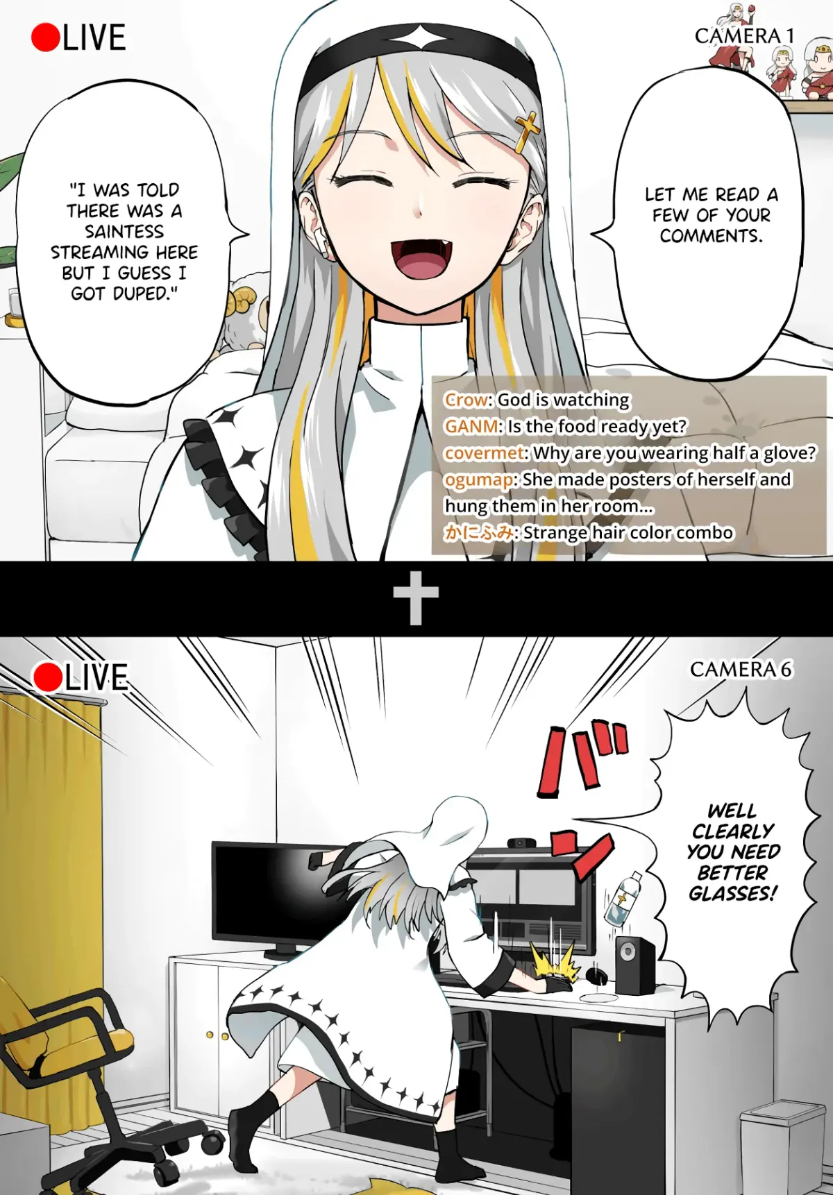 Vtuber Savior ✟ Messiah-chan Chapter 2 page 2 - 