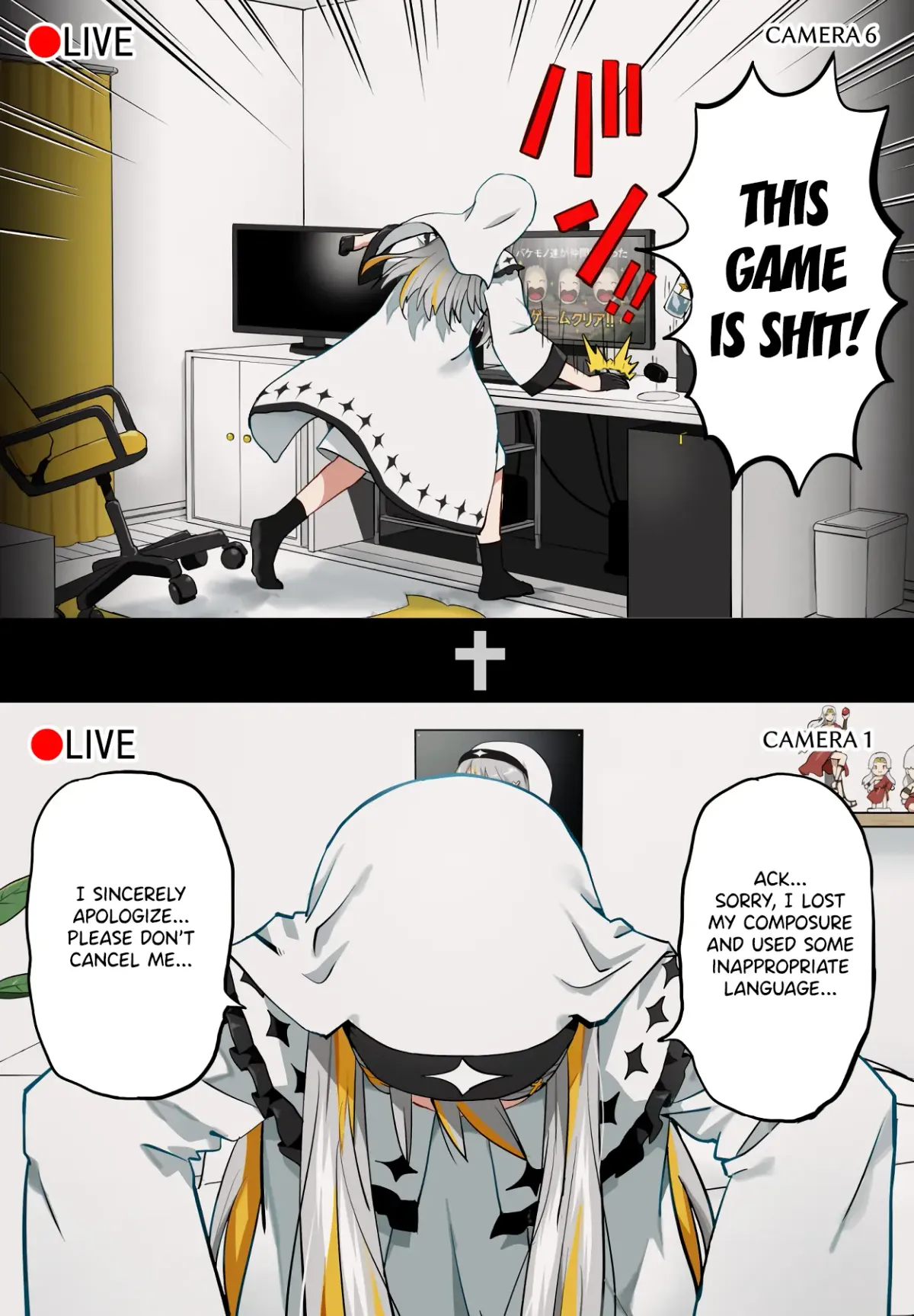 Vtuber Savior ✟ Messiah-chan Chapter 21 page 3 - 