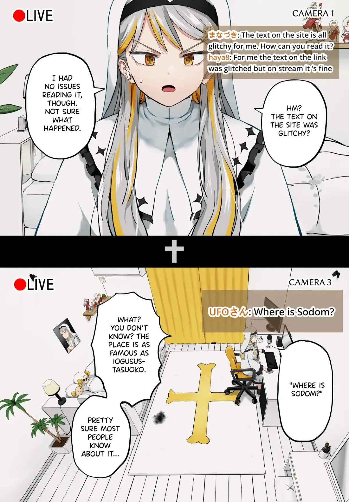 Vtuber Savior ✟ Messiah-chan Chapter 23 page 2 - 