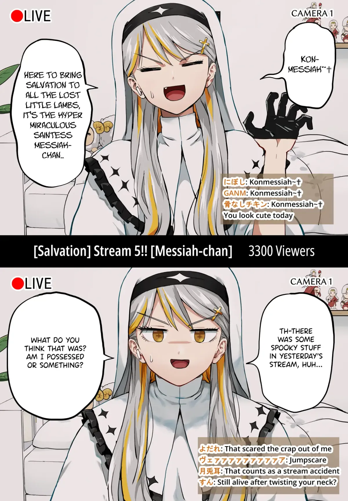 Vtuber Savior ✟ Messiah-chan Chapter 28 page 1 - 