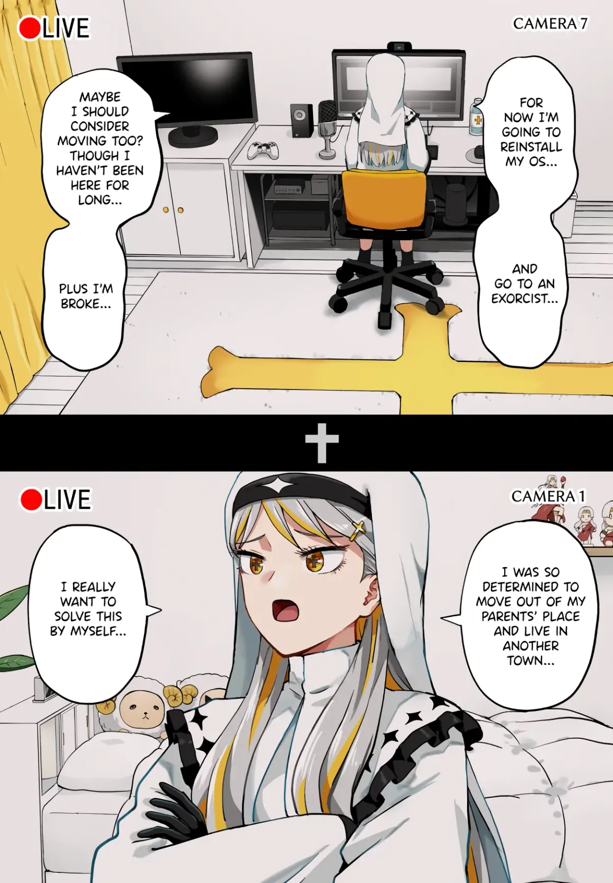 Vtuber Savior ✟ Messiah-chan Chapter 28 page 3 - 