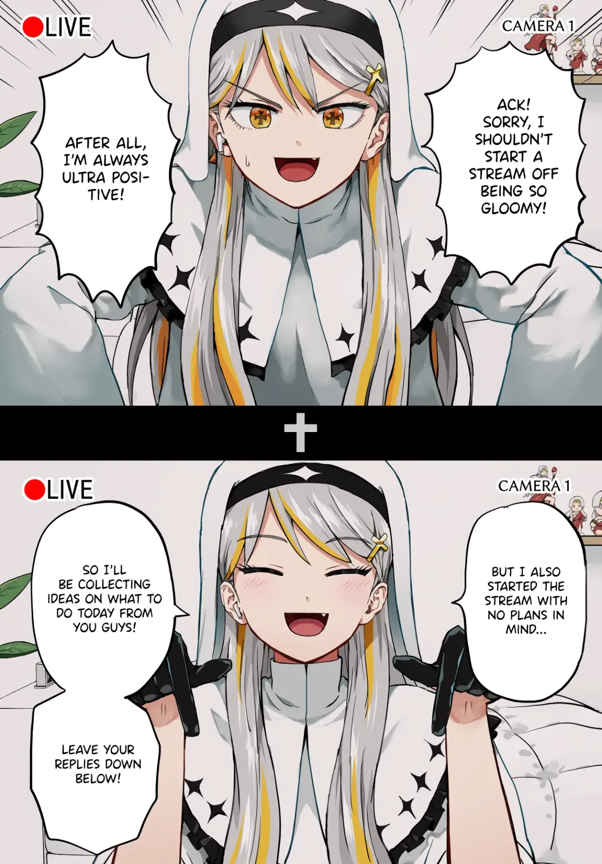 Vtuber Savior ✟ Messiah-chan Chapter 28 page 4 - 