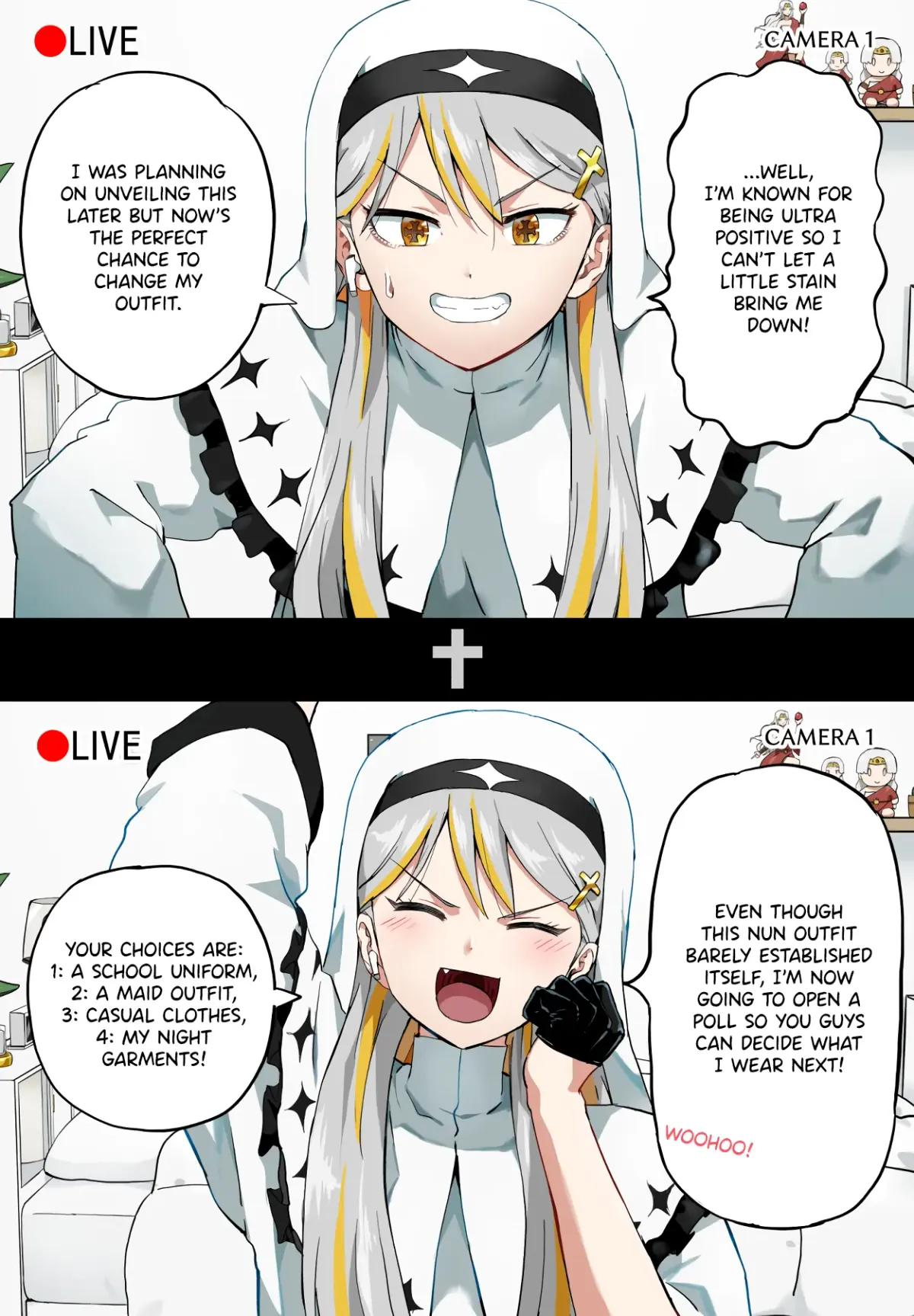 Vtuber Savior ✟ Messiah-chan Chapter 3 page 2 - 