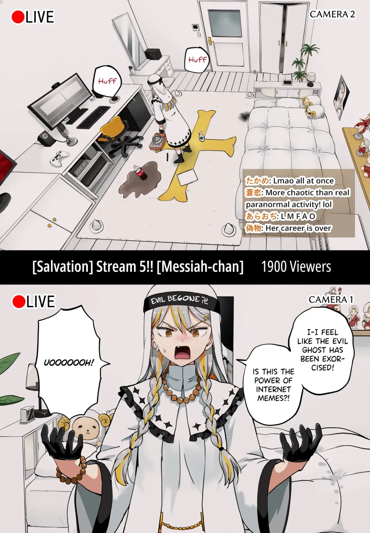 Vtuber Savior ✟ Messiah-chan Chapter 30 page 1 - 