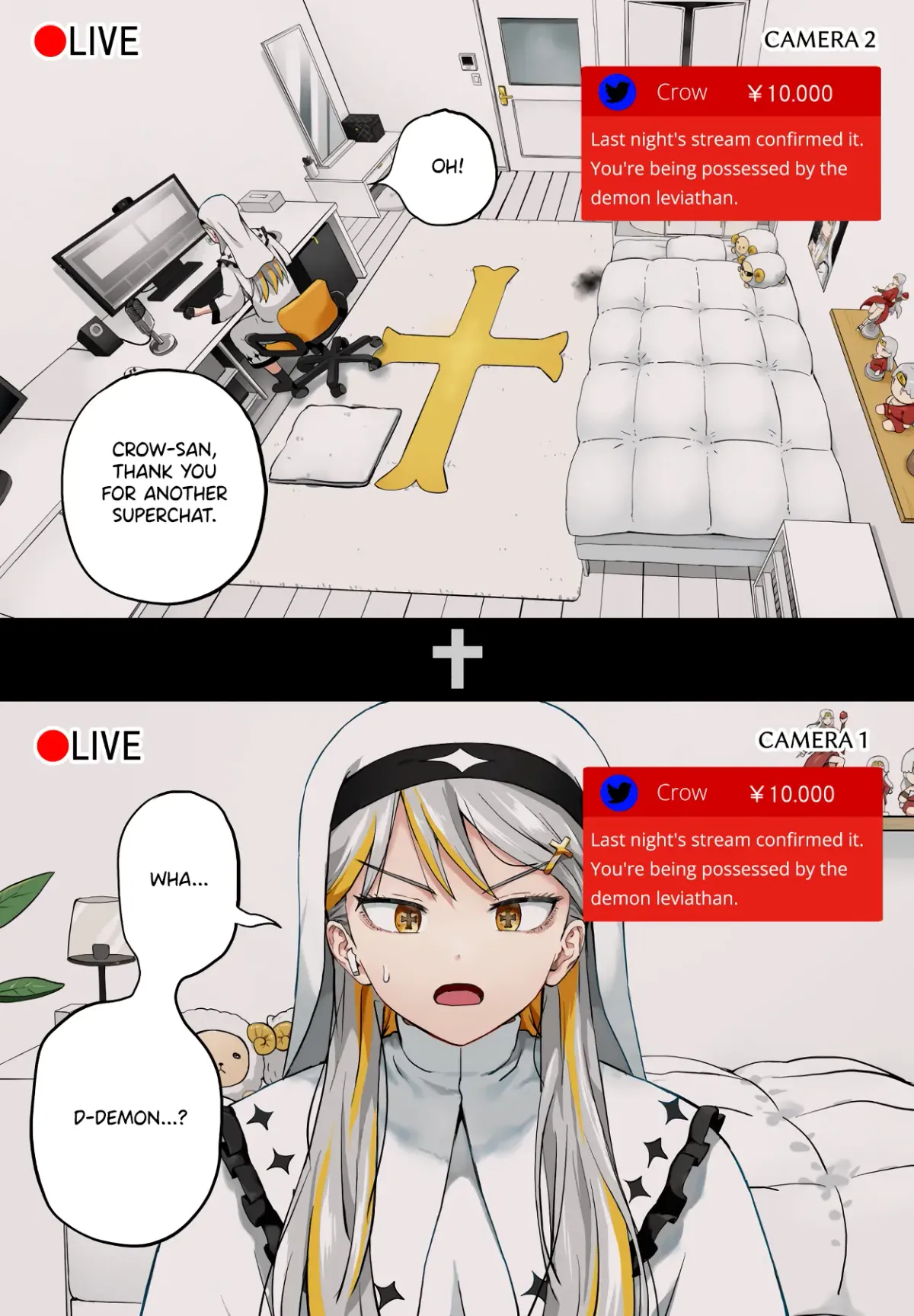 Vtuber Savior ✟ Messiah-chan Chapter 30 page 4 - 