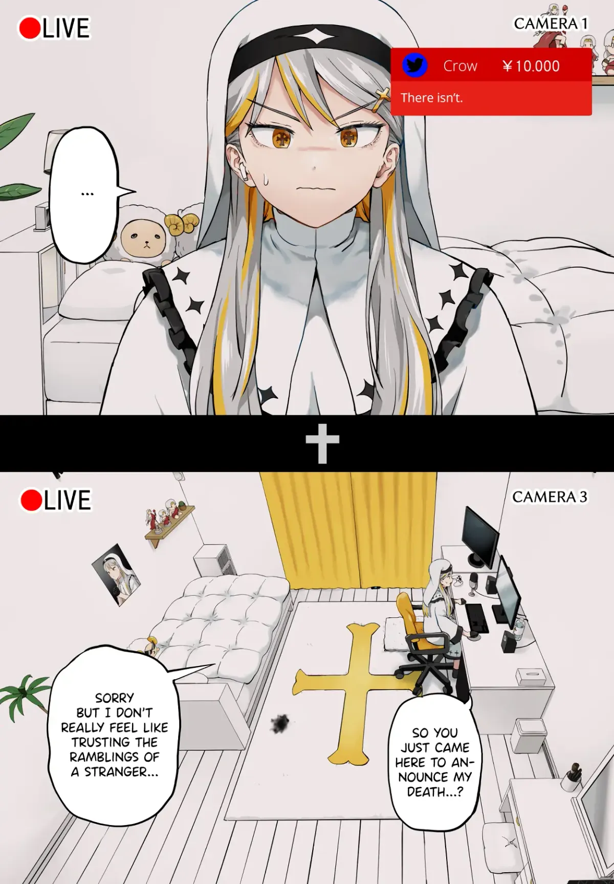 Vtuber Savior ✟ Messiah-chan Chapter 31 page 3 - 