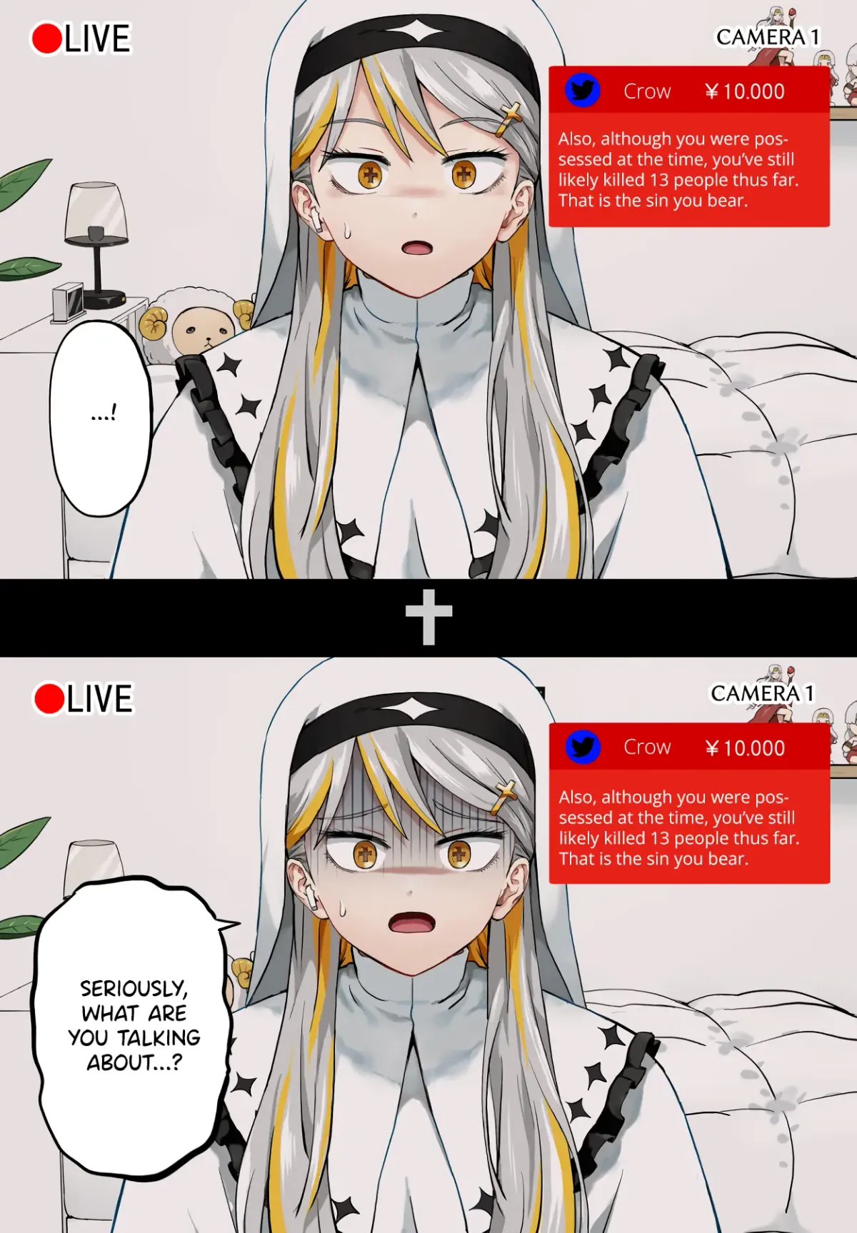 Vtuber Savior ✟ Messiah-chan Chapter 31 page 4 - 