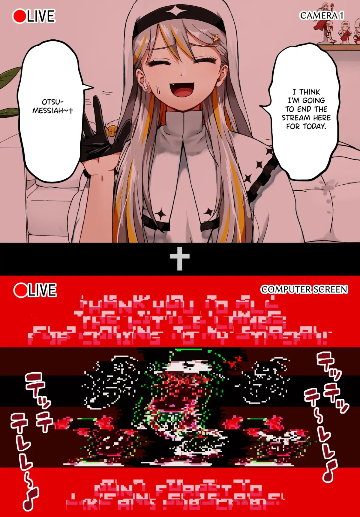 Vtuber Savior ✟ Messiah-chan Chapter 32 page 4 - 