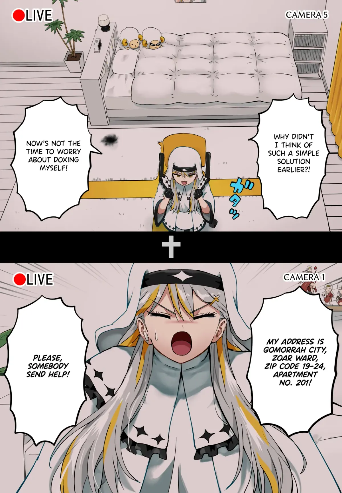 Vtuber Savior ✟ Messiah-chan Chapter 33 page 4 - 