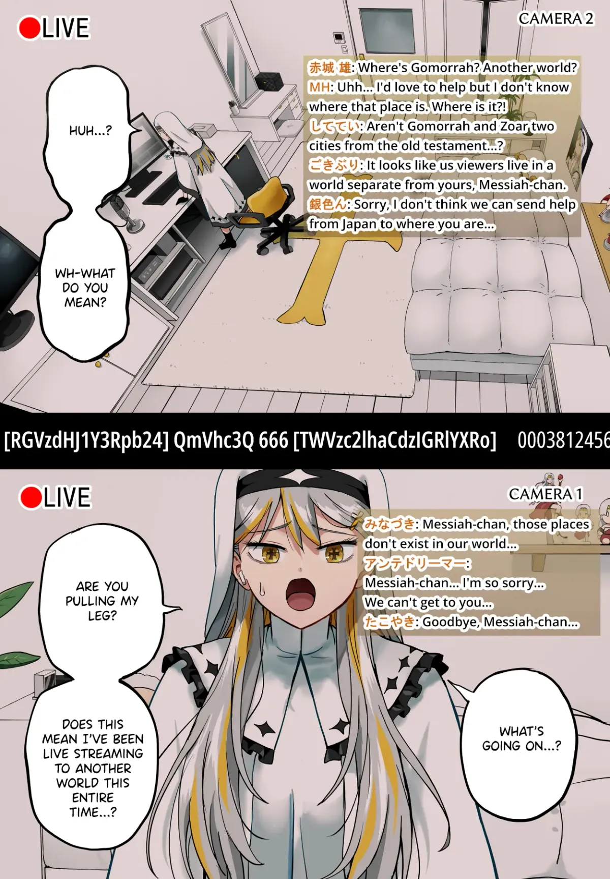 Vtuber Savior ✟ Messiah-chan Chapter 34 page 1 - 