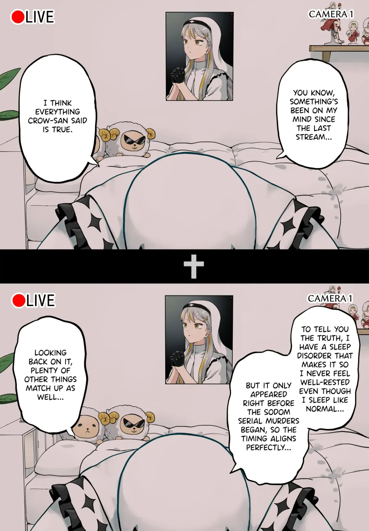 Vtuber Savior ✟ Messiah-chan Chapter 34 page 3 - 