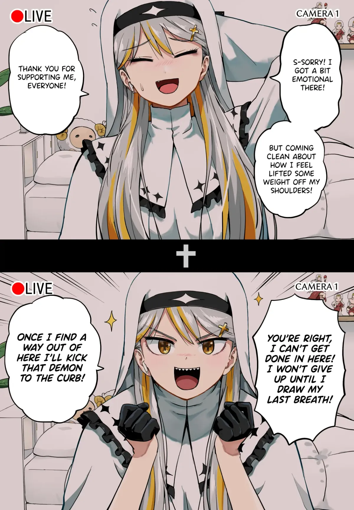Vtuber Savior ✟ Messiah-chan Chapter 35 page 3 - 