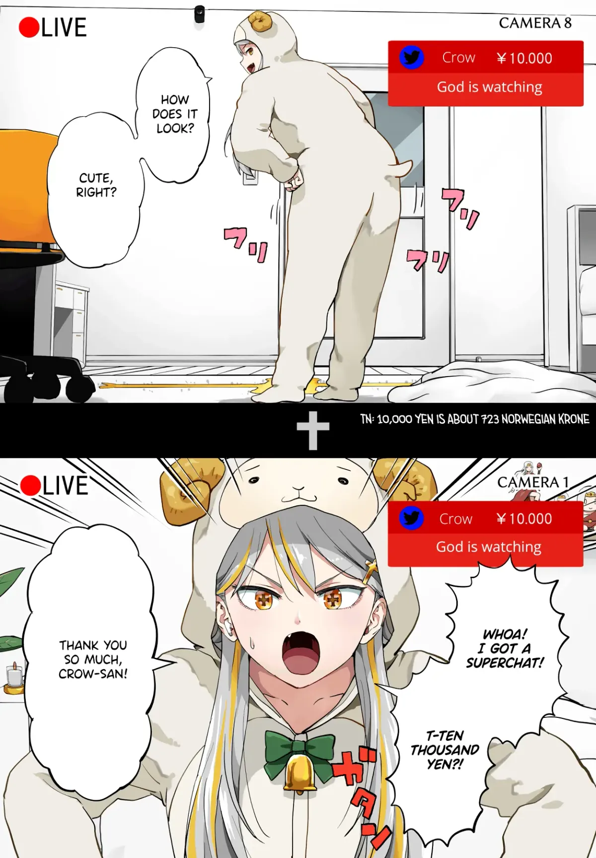 Vtuber Savior ✟ Messiah-chan Chapter 4 page 3 - 