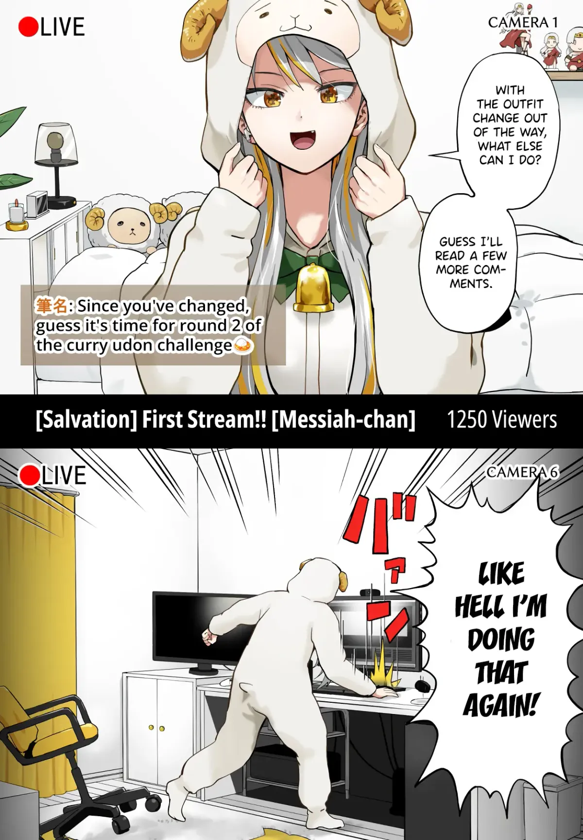 Vtuber Savior ✟ Messiah-chan Chapter 5 page 1 - 