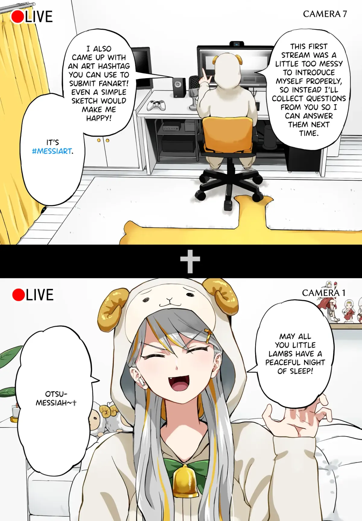 Vtuber Savior ✟ Messiah-chan Chapter 5 page 3 - 