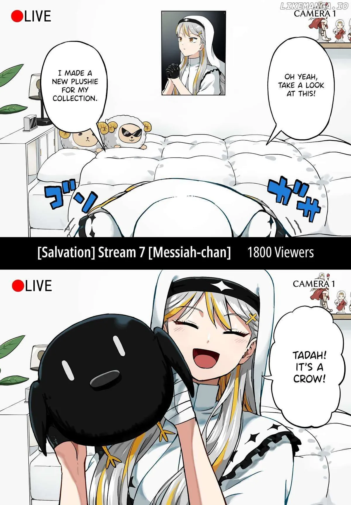Vtuber Savior ✟ Messiah-chan Chapter 51 page 1 - 