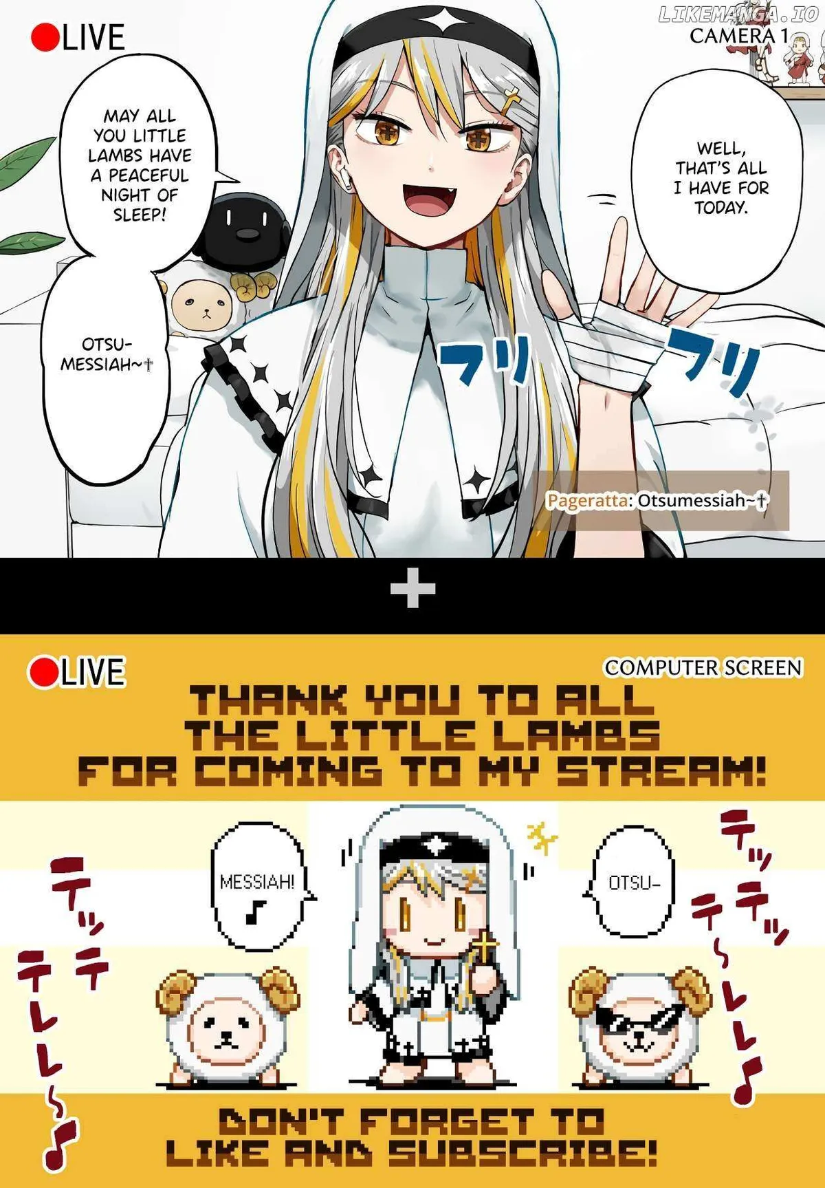 Vtuber Savior ✟ Messiah-chan Chapter 51 page 4 - 